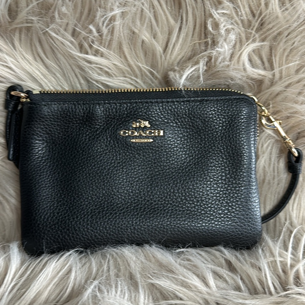 Coach mini wristlet